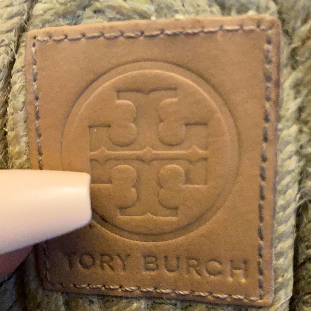 Leather cutout Espadrille Wedge sandal
TORY BURCH